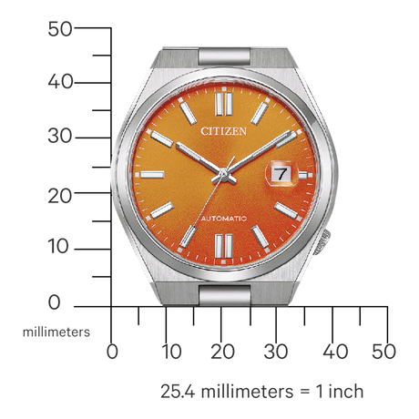 NJ0151-88Z Citizen Tsuyosa reloj de hombre correa de metal