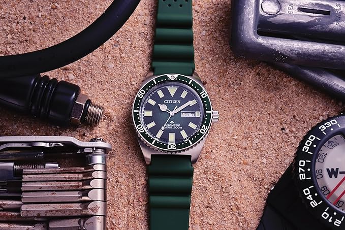 NY0121-09X Citizen Promaster de hombre pulsera de caucho