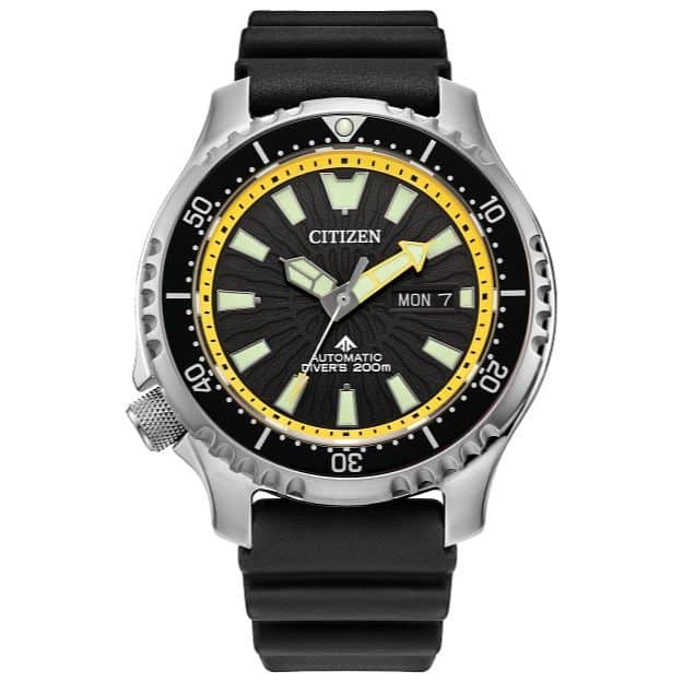 NY0130-08E Reloj Citizen Automático para hombre pulsera de caucho