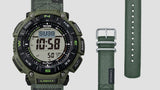 PRG-340B-3 Reloj Pro Trek Casio de hombre pulsera de tela