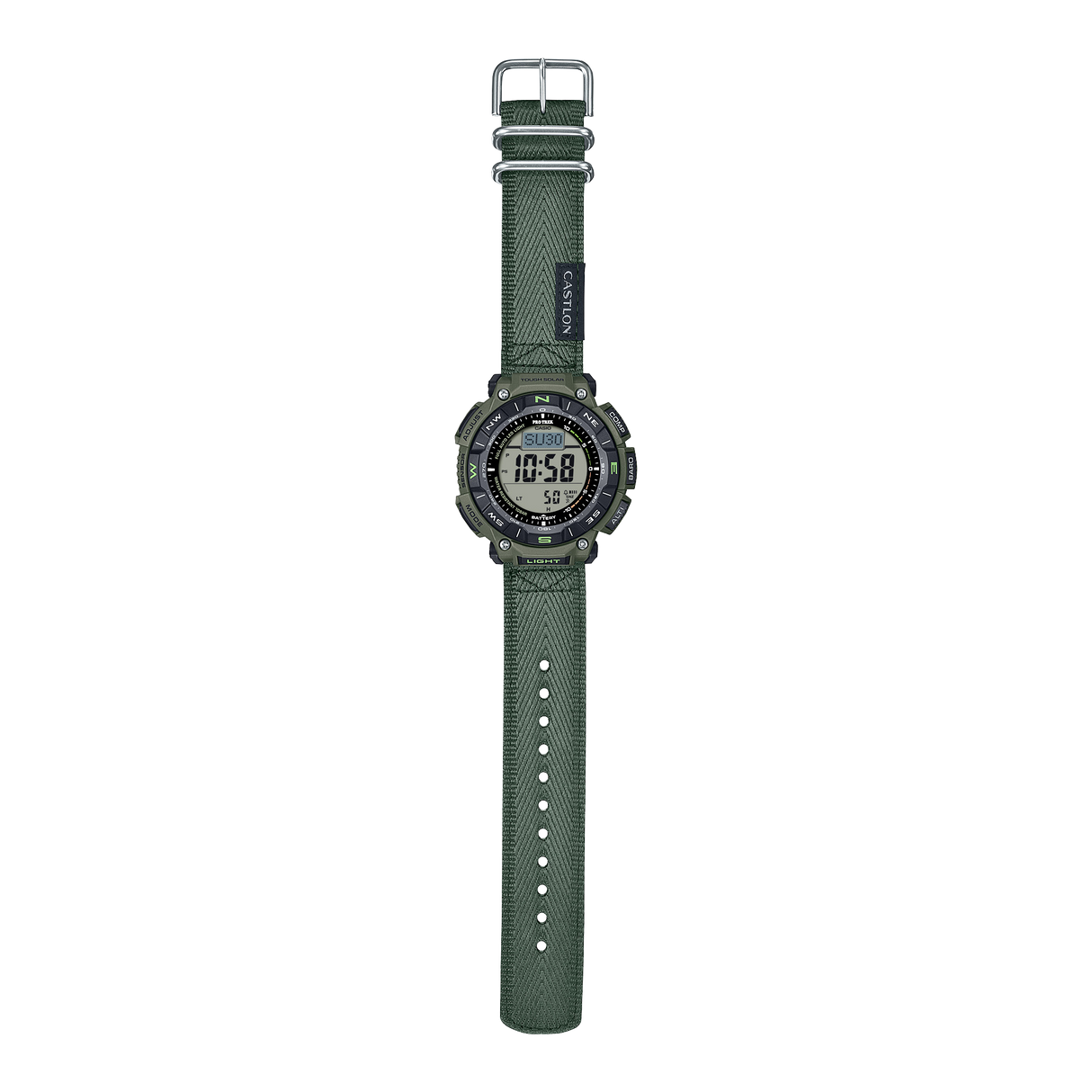PRG-340B-3 Reloj Pro Trek Casio de hombre pulsera de tela