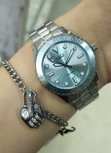 Q55A-003PY Reloj QQ para Mujer