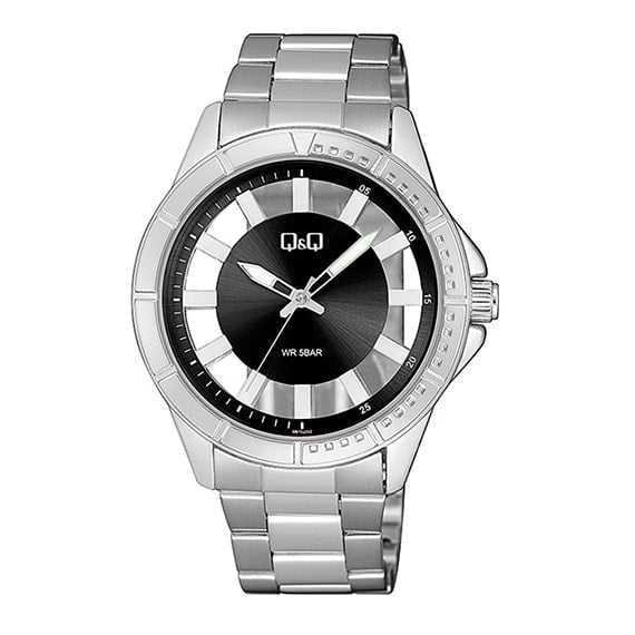 QB70J202Y Reloj QQ para hombre pulsera de Metal