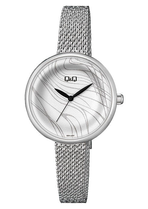 QZ41J207Y Reloj QQ Análogo para Señorita Pulsera Mesh