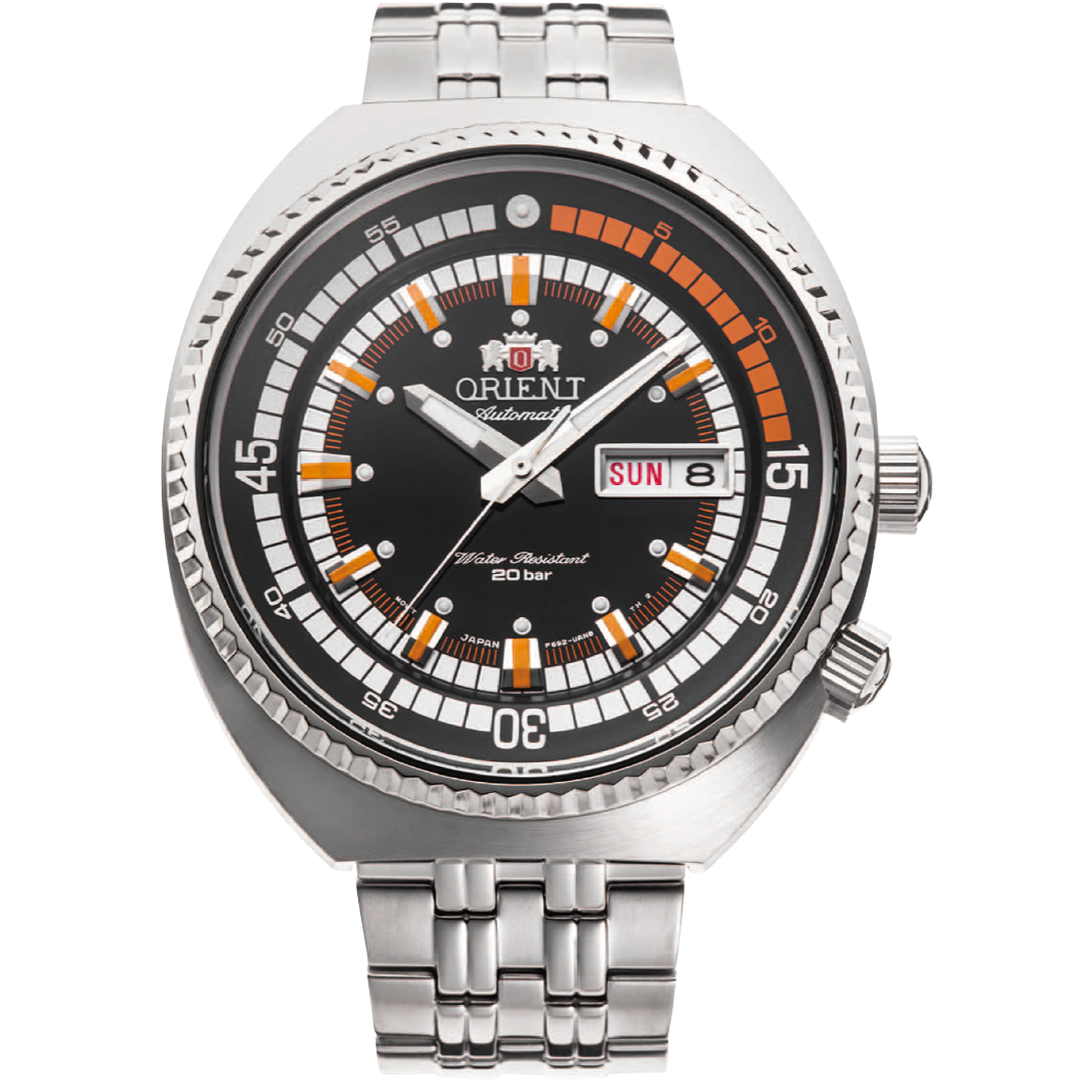 RA-AA0E05B Orient Neo Classic Sports Automático Reloj De Hombre Pulsera de Acero Inoxidable