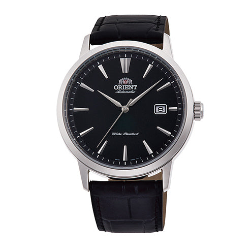 RA-AC0F05B Orient Contemporary de caballero correa de cuero