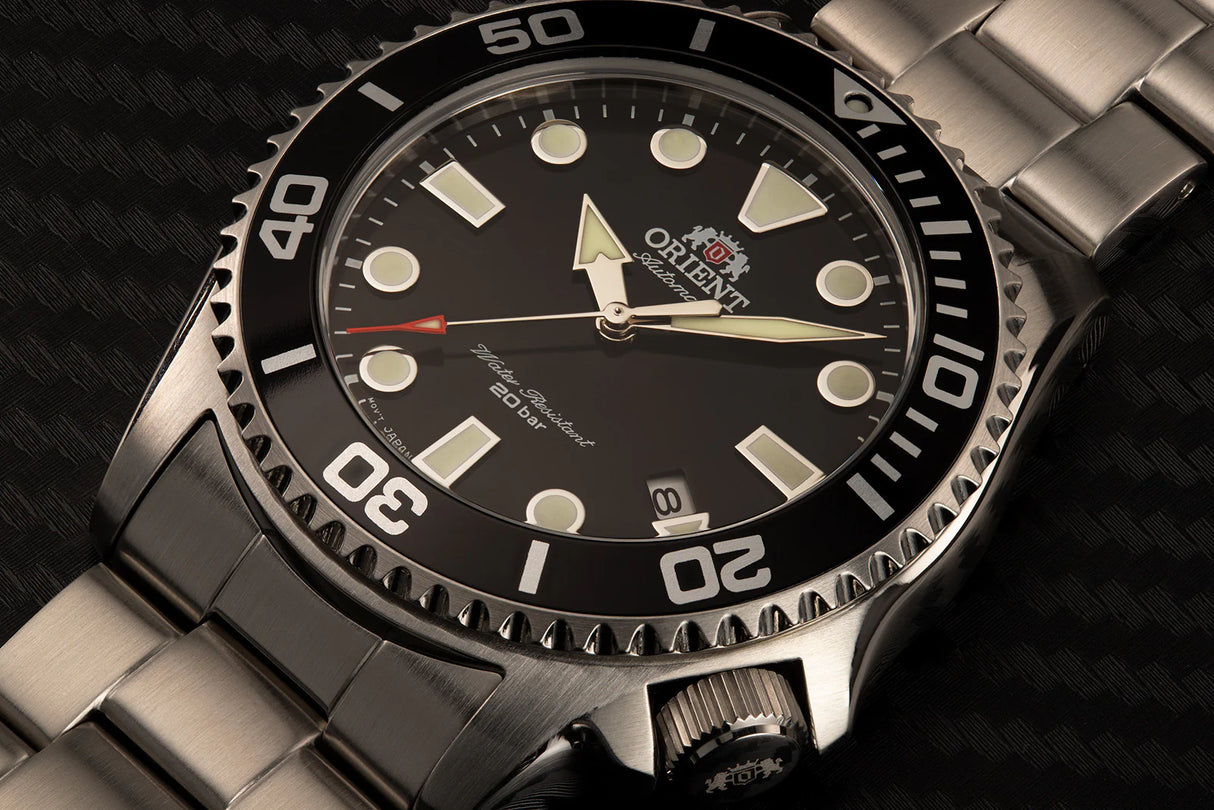 RA-AC0K01B Orient Sport de caballero pulsera de metal