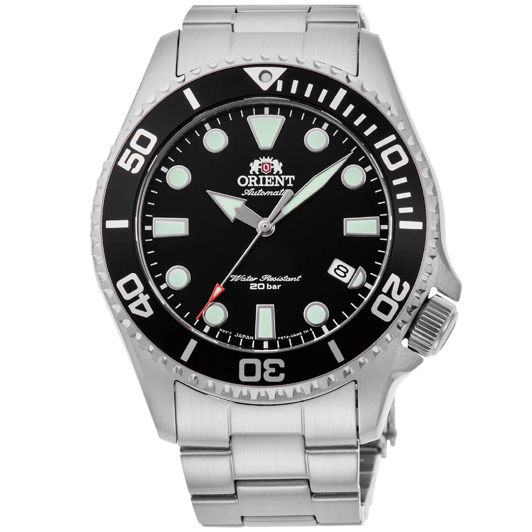 RA-AC0K01B Orient Sport de caballero pulsera de metal