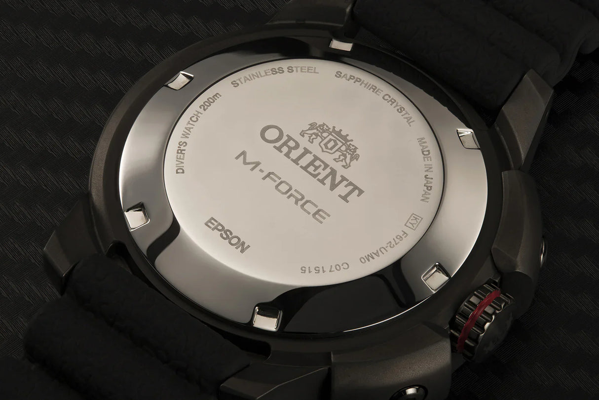 RA-AC0L03B Reloj Orient M-Force de hombre pulsera de silicona