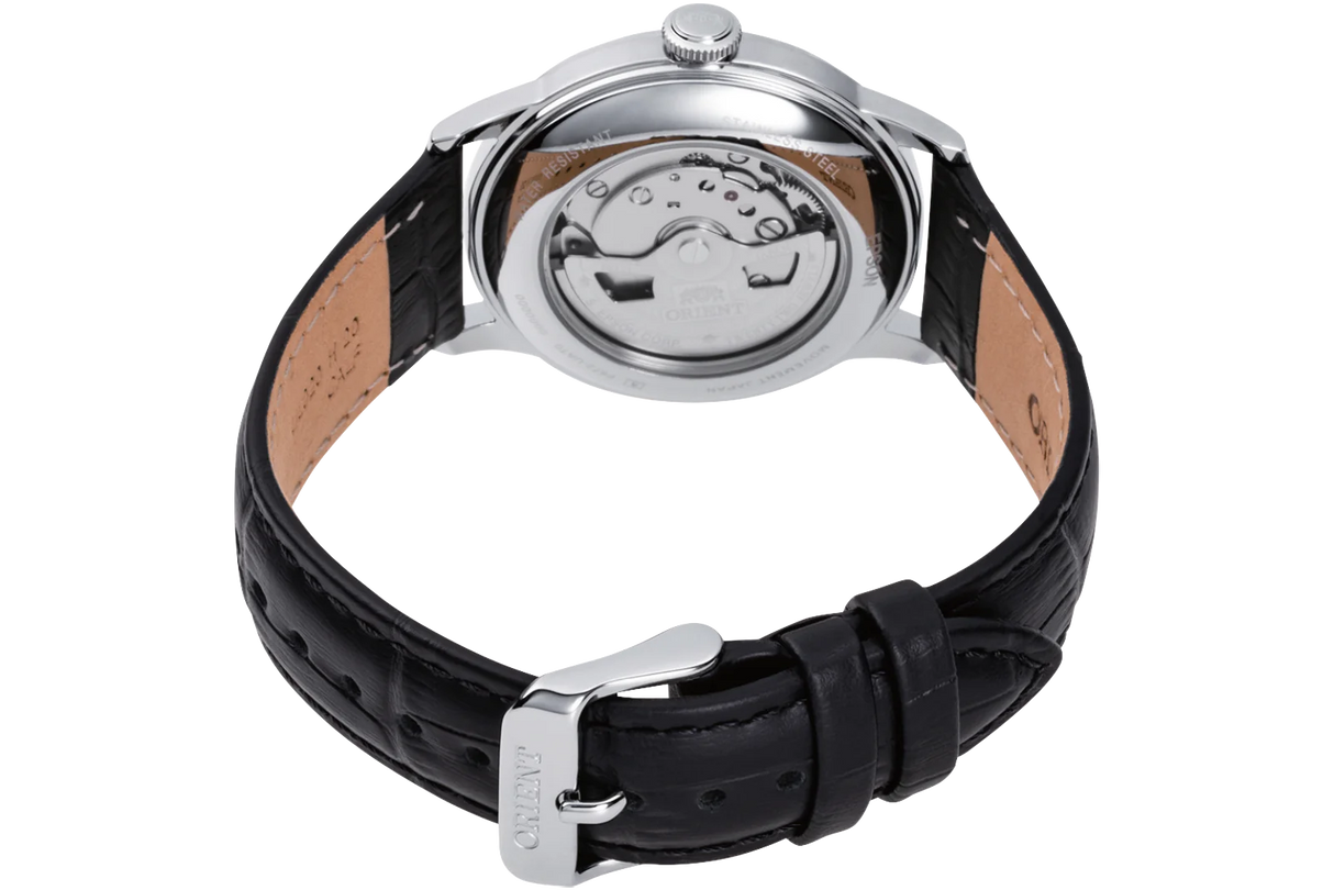 RA-AC0M02B Orient Bambino de caballero pulsera de cuero
