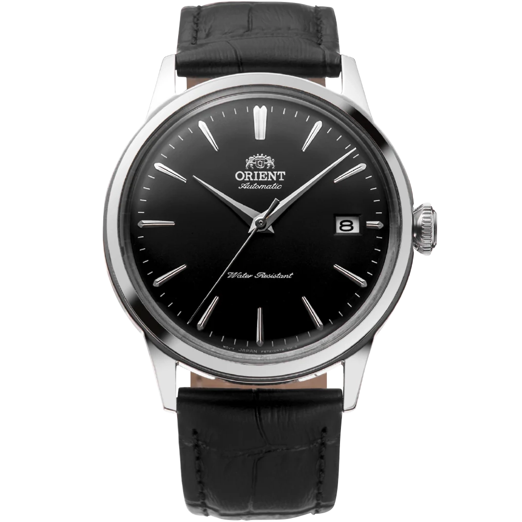RA-AC0M02B Orient Bambino de caballero pulsera de cuero