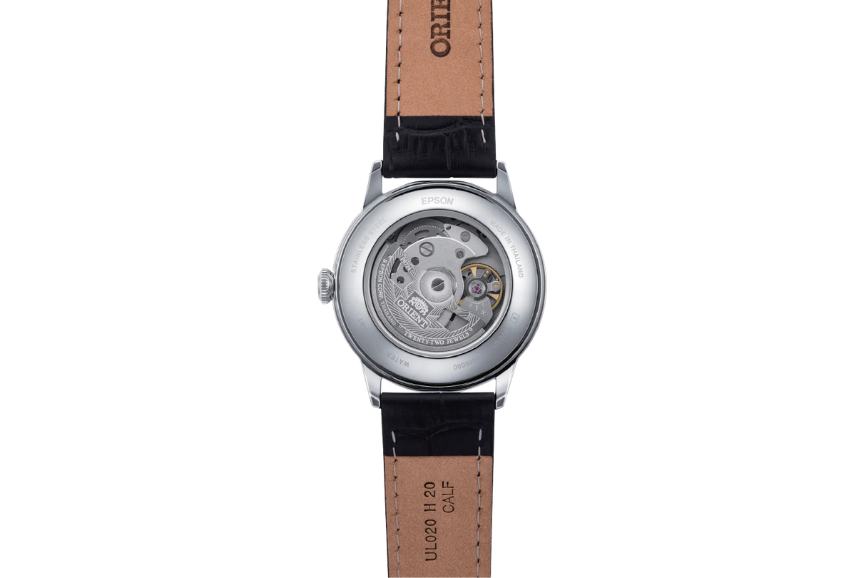 RA-AC0M03S Orient Bambino de caballero pulsera de piel