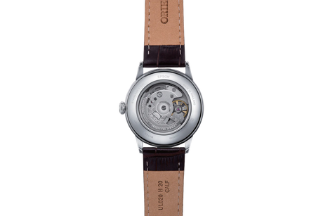 RA-AC0M04Y Orient Bambino de caballero pulsera de cuero