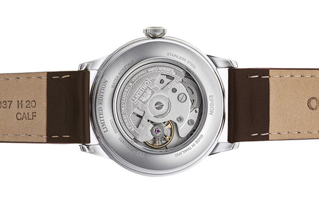 RA-AC0M15Y Reloj Orient Bambino de caballero correa de piel 44 mm