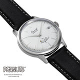 RA-AC0M16S Reloj Orient Bambino Snoopy Peanuts 75 aniversario de hombre correa de piel