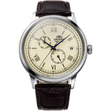RA-AK0702Y Orient Bambino de caballero pulsera de cuero