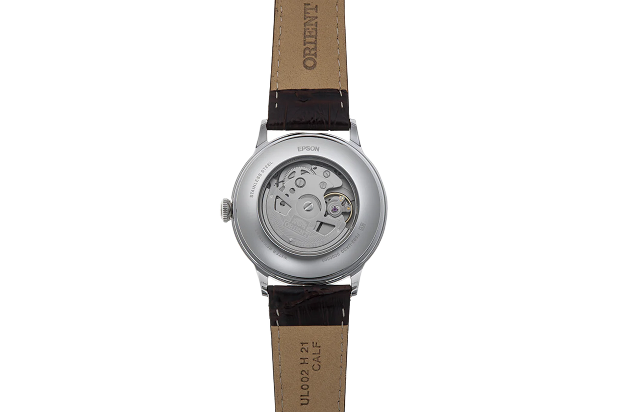 RA-AK0705R Orient Bambino de caballero pulsera de piel