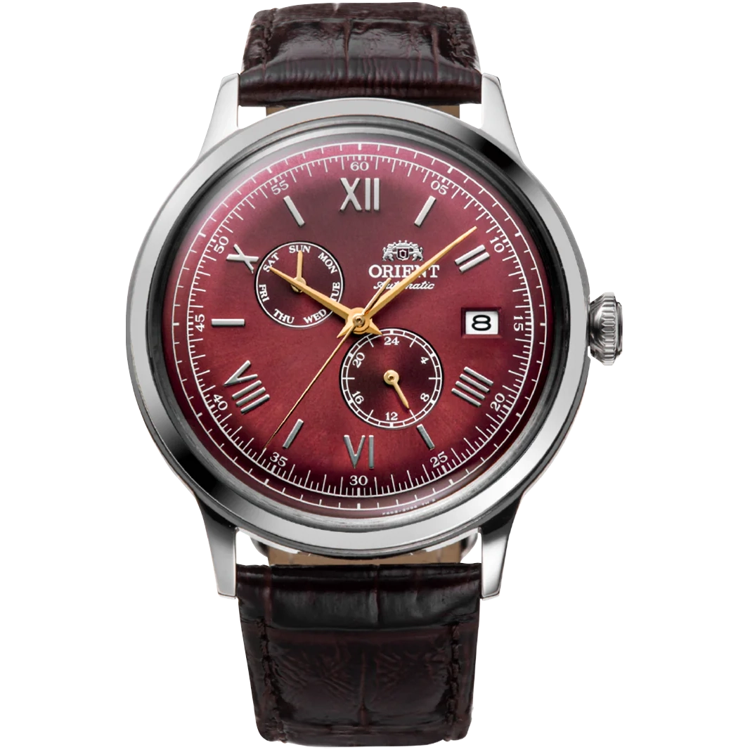 RA-AK0705R Orient Bambino de caballero pulsera de piel
