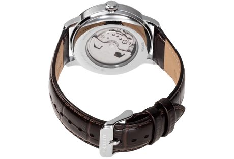 RA-AK0803Y Orient Bambino de caballero pulsera de cuero