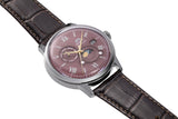 RA-AK0807R Reloj Orient Bambino de caballero pulsera de cuero