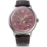 RA-AK0807R Reloj Orient Bambino de caballero pulsera de cuero