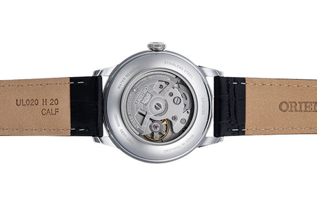 RA-AP0101B Orient Bambino de caballero pulsera de cuero