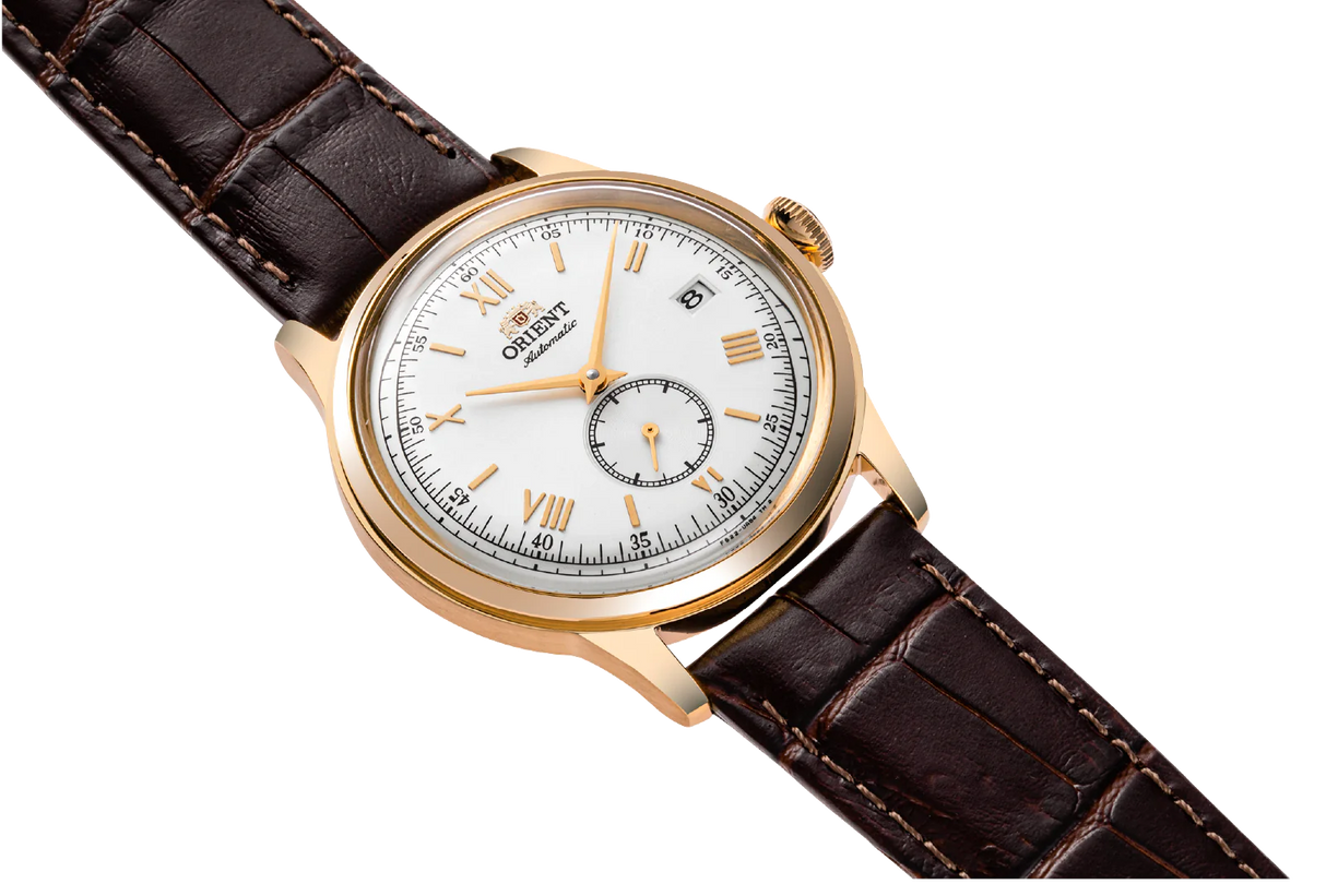 RA-AP0106S Orient Bambino de caballero pulsera de cuero