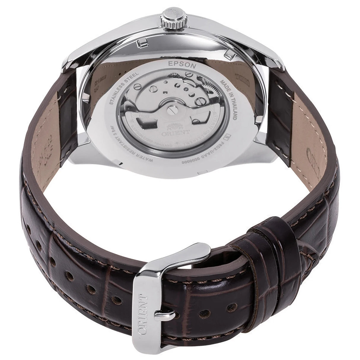 RA-BA0005S Reloj Orient Calendar de caballero pulsera de cuero