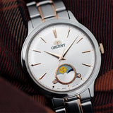RA-KB0001S Reloj Orient Sun And moon de dama pulsera de metal
