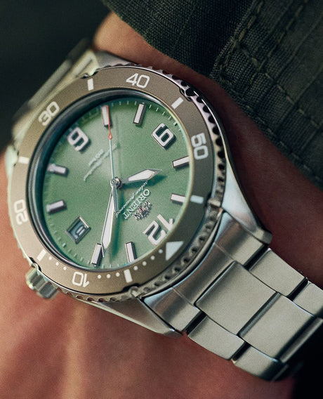 RA-WJ0001E Orient de hombre correa de metal