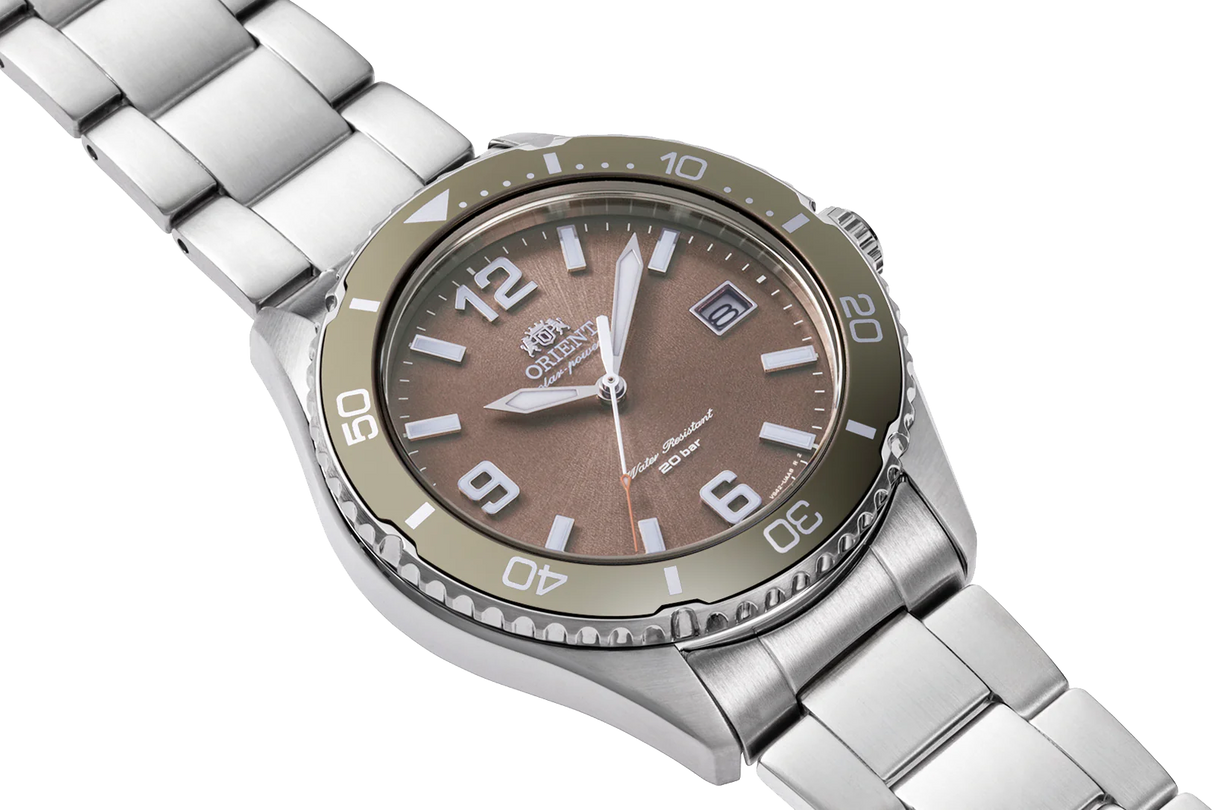 RA-WJ0004Y Orient Sport de hombre pulsera de metal