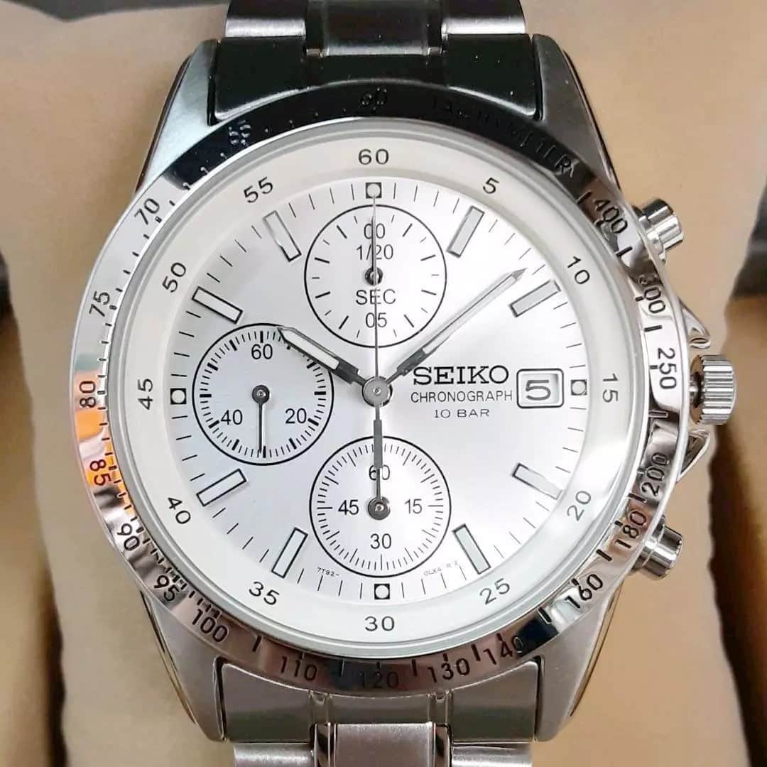 SBTQ039 Reloj Seiko Spirit Modelo Limitado para Hombre con Correa de Metal