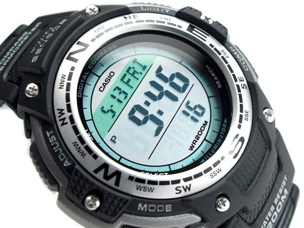 SGW-100-1VCF Reloj Casio para Hombre, Twin Sensor Illuminator