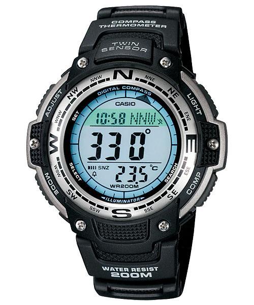 SGW-100-1VCF Reloj Casio para Hombre, Twin Sensor Illuminator