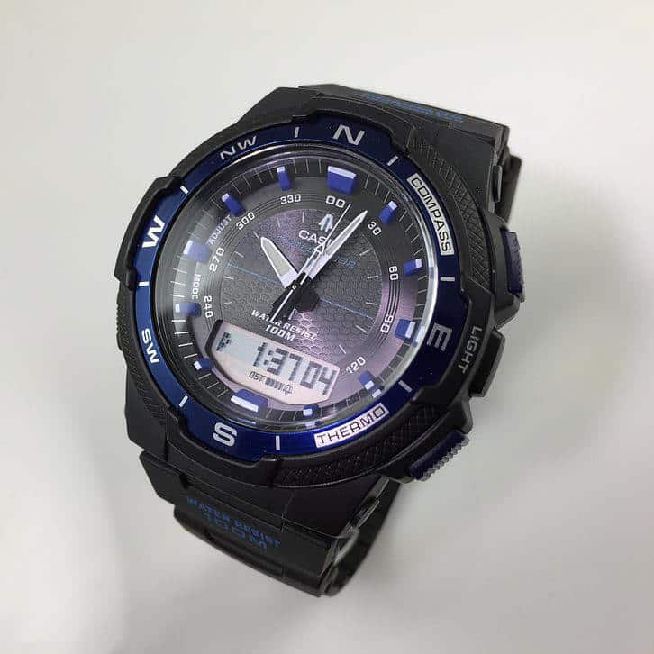 SGW-500H-2BVCF Reloj Casio para Hombre, Twin Sensor