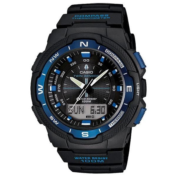 SGW-500H-2BVCF Reloj Casio para Hombre, Twin Sensor