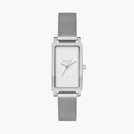 SKW3096 Reloj Skagen para dama pulsera mesh cuadrado