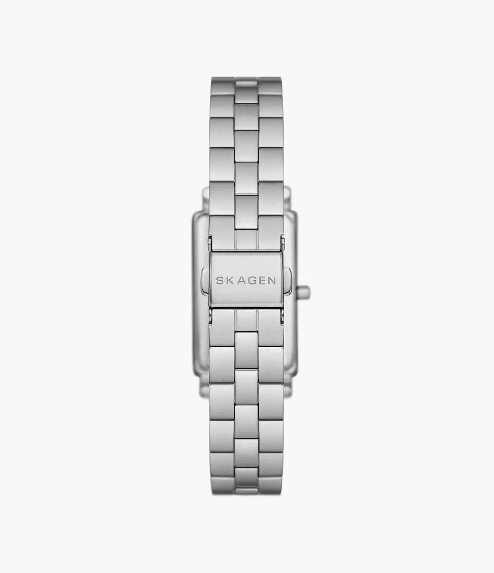 SKW3130 Reloj Skagen para dama pulsera de acero inoxidable cuadrado