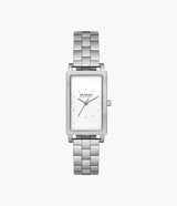 SKW3130 Reloj Skagen para dama pulsera de acero inoxidable cuadrado