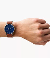 SKW6355 Reloj Skagen para hombre pulsera de piel