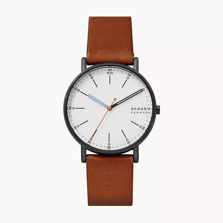 SKW6374 Reloj Skagen para hombre banda de cuero