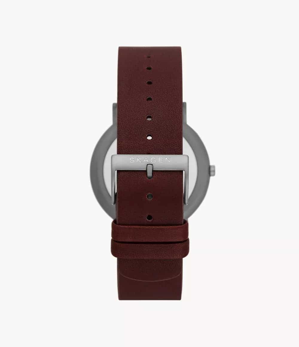 SKW6860 Reloj Skagen para hombre pulsera de cuero