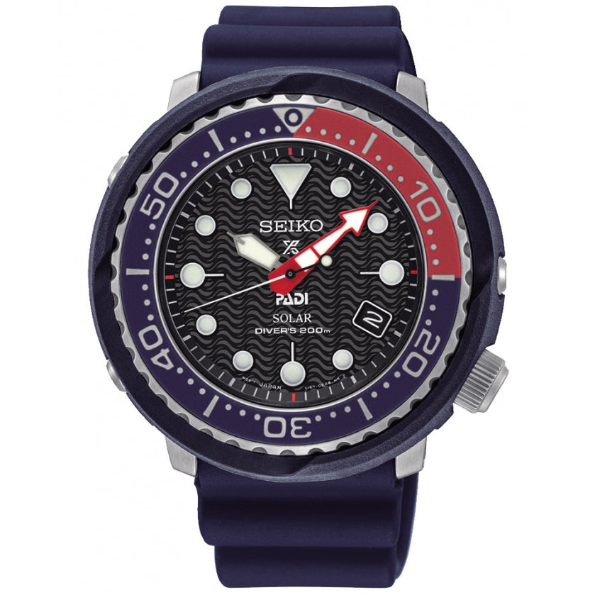 SNE499P1 Seiko Prospex Mar Padi Tuna de hombre pulsera de caucho