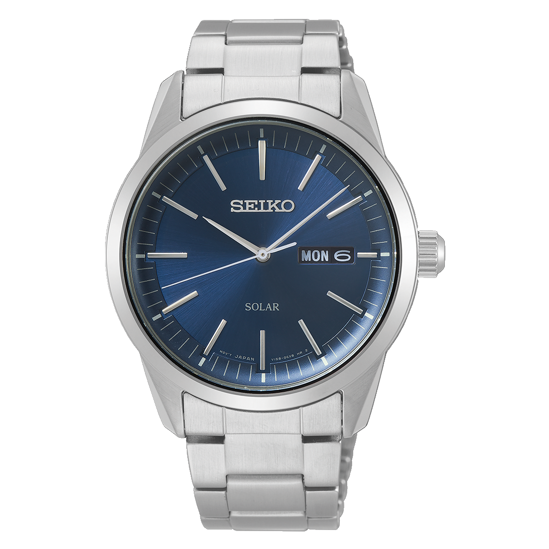 SNE525P1 Seiko Solar de hombre pulsera de metal