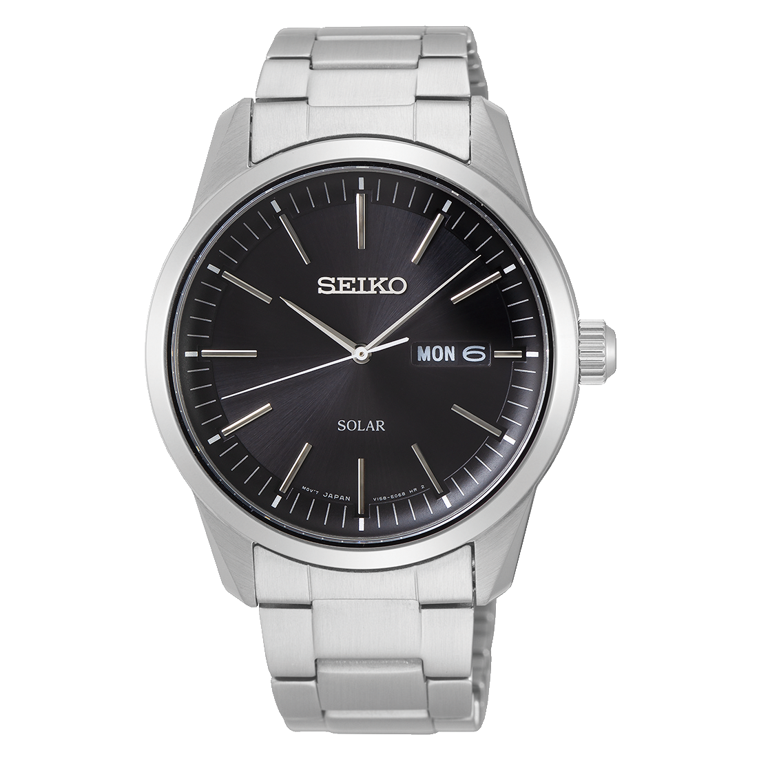 SNE527P1 Seiko Solar de hombre pulsera de metal