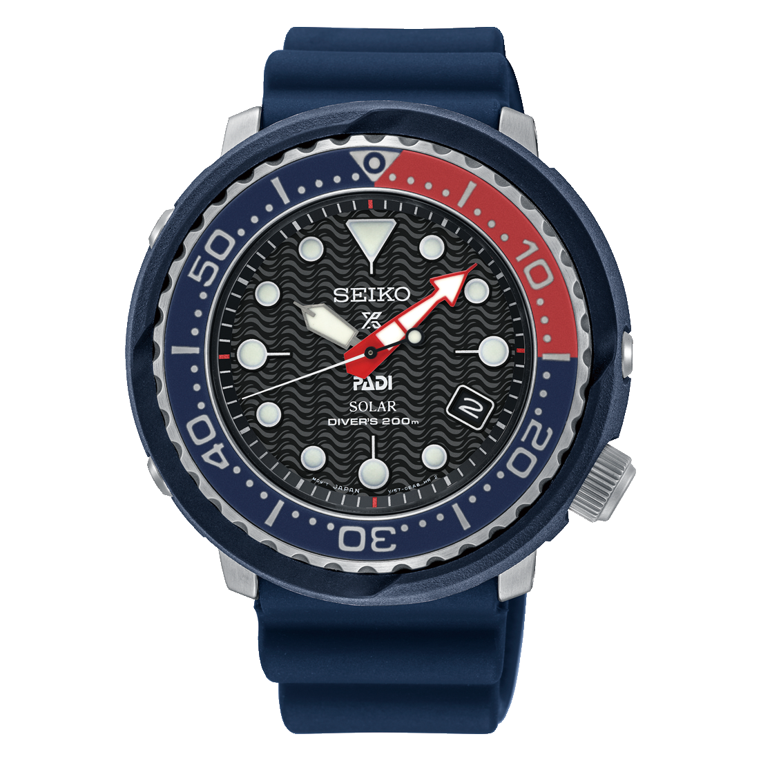 SNE557P1 Seiko Prospex Padi de hombre pulsera de caucho