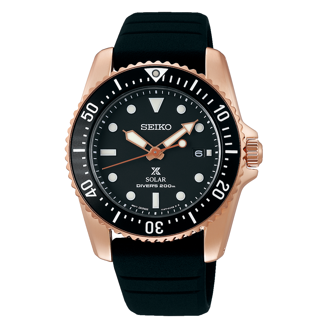 SNE586P1 Seiko Prospex Solar de caballero pulsera de resina