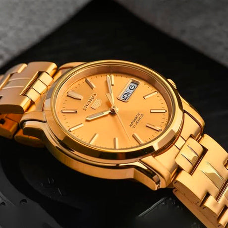 SNKK76K1 Reloj Seiko 5 de hombre pulsera de metal 37 mm