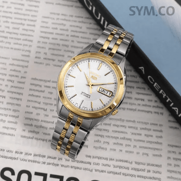 SNKL24K1 Reloj Seiko Serie 5 para Hombre pulsera de metal