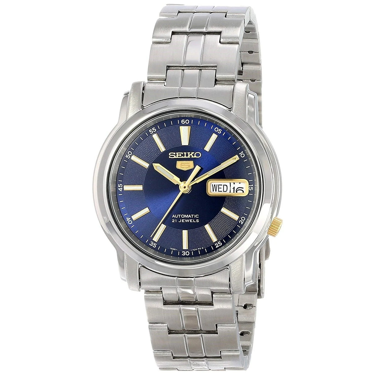 SNKL79K1 Seiko de caballero pulsera de metal